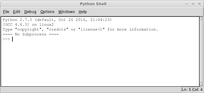 IDLE (Python-IDE)